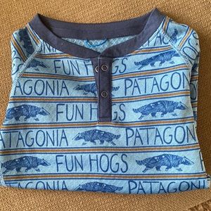 12-18 Months Patagonia Mid-weight long sleeve shirt